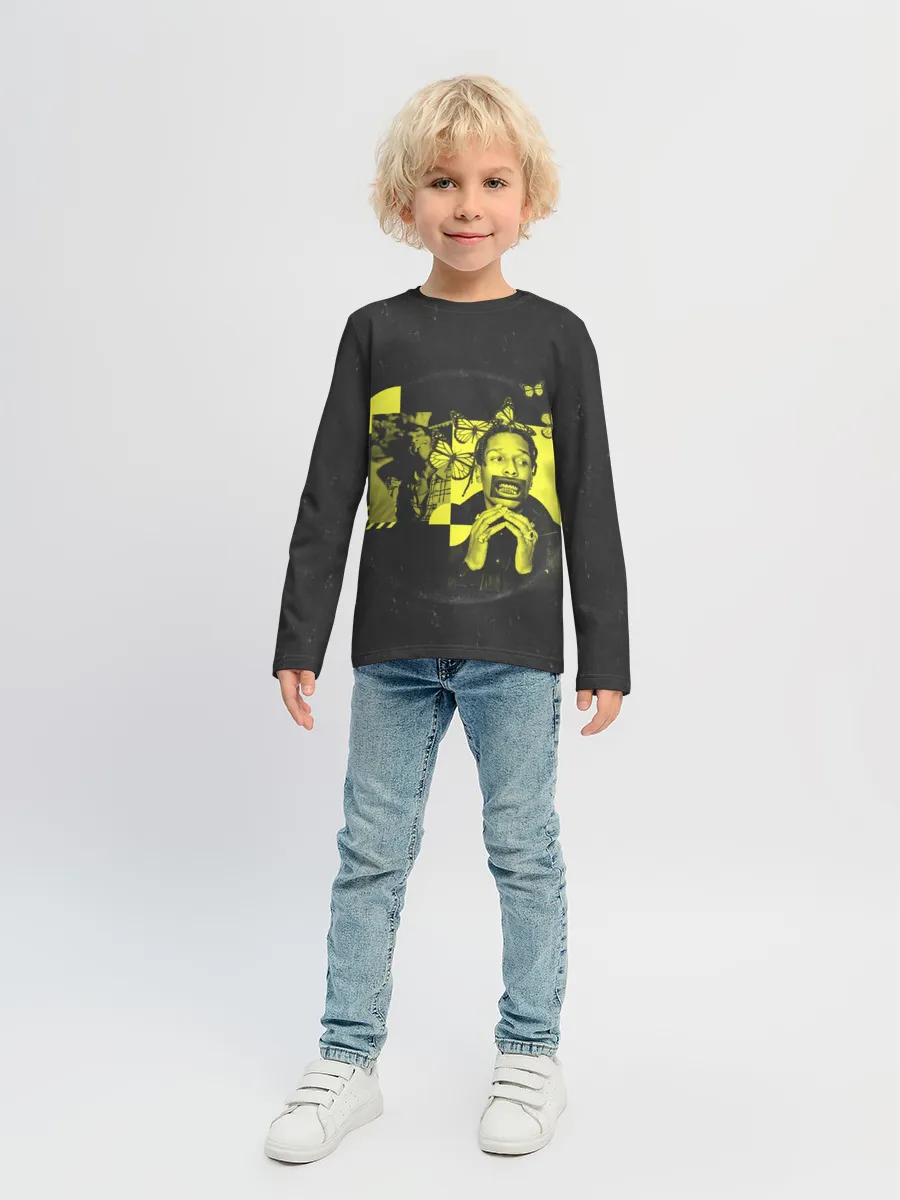 Детский лонгслив / ASAP Rocky. TESTING