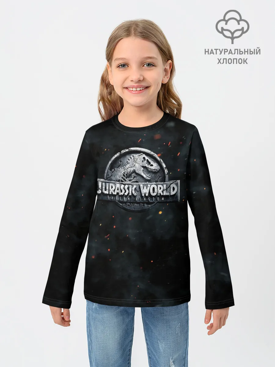 Детский лонгслив / Мир Юрского Периода
