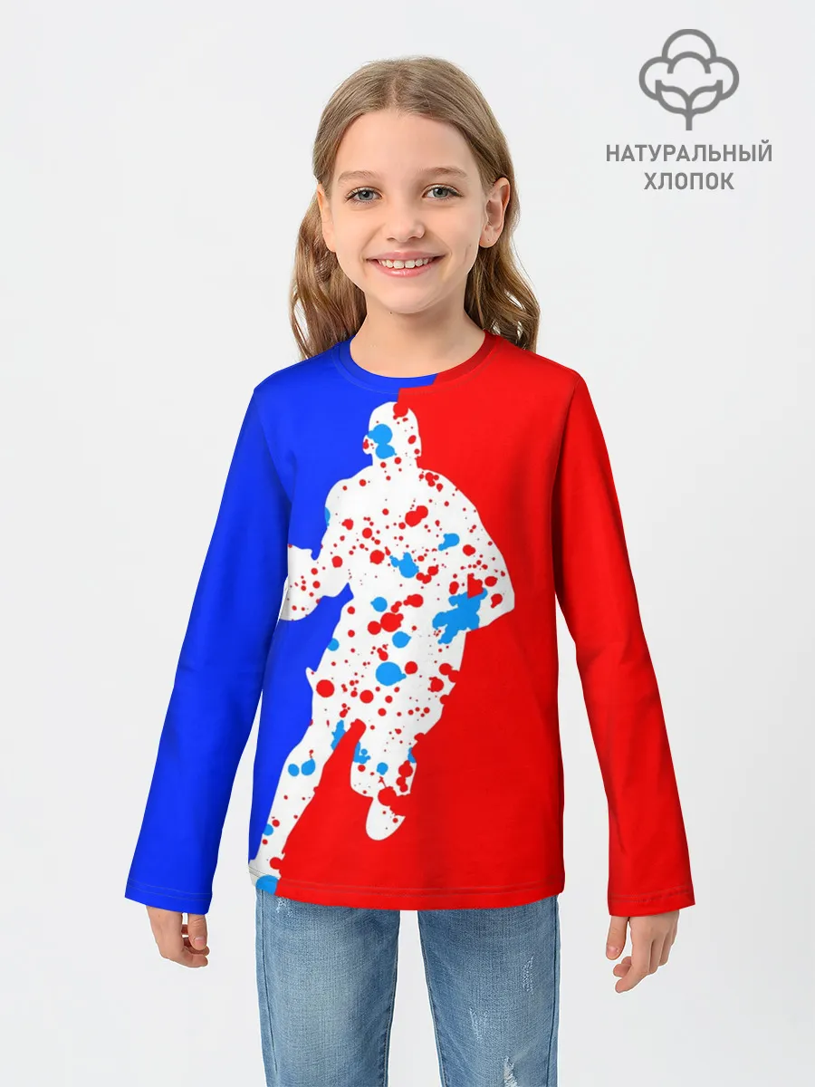 Детский лонгслив / Форма баскетболиста