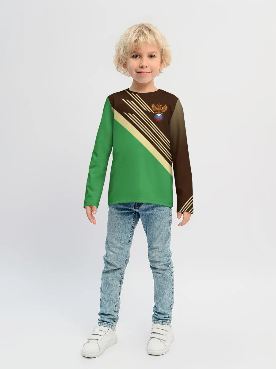 Детский лонгслив / КОМАНДА РОССИИ.