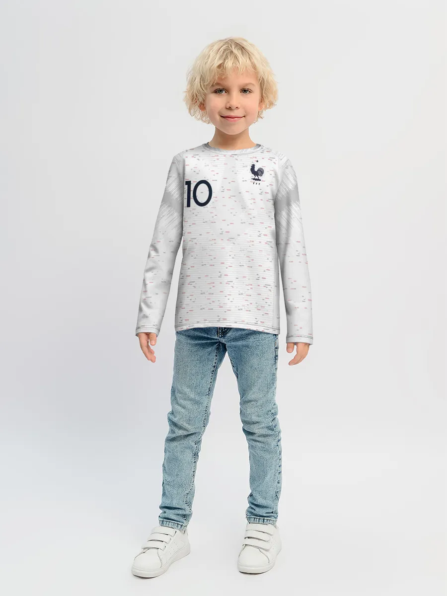 Детский лонгслив / Mbappe away WC 2018