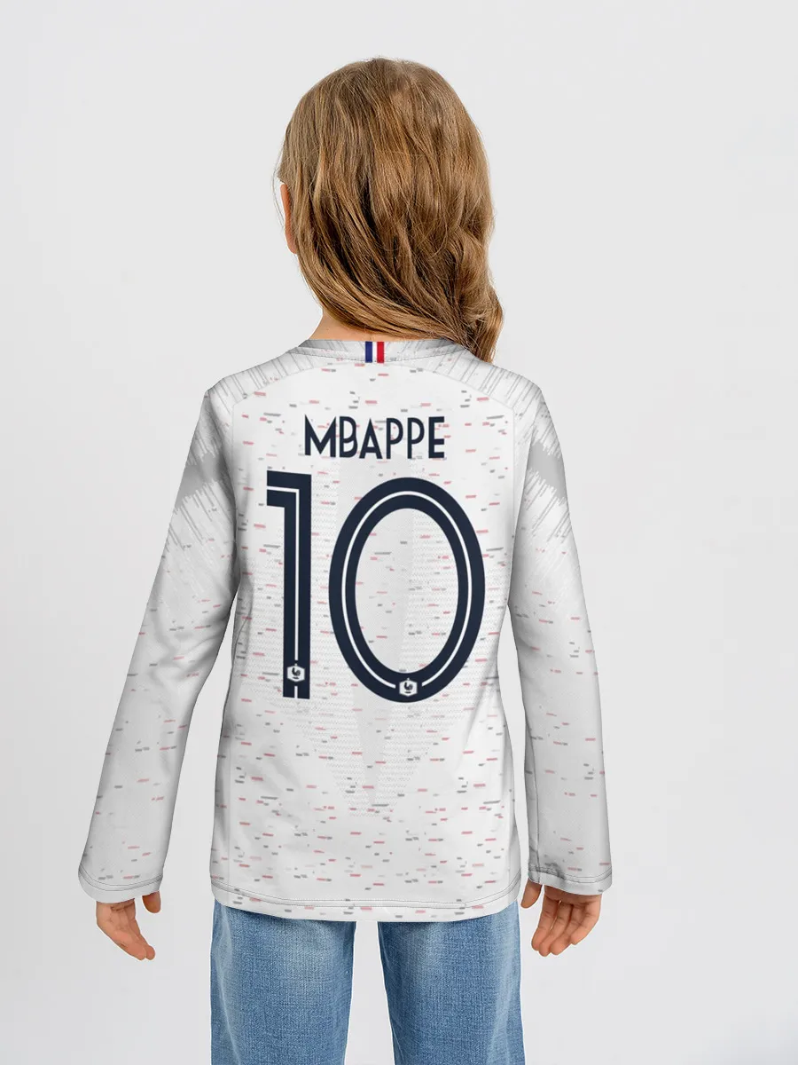 Детский лонгслив / Mbappe away WC 2018