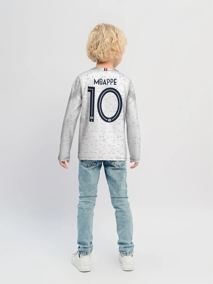 Детский лонгслив / Mbappe away WC 2018