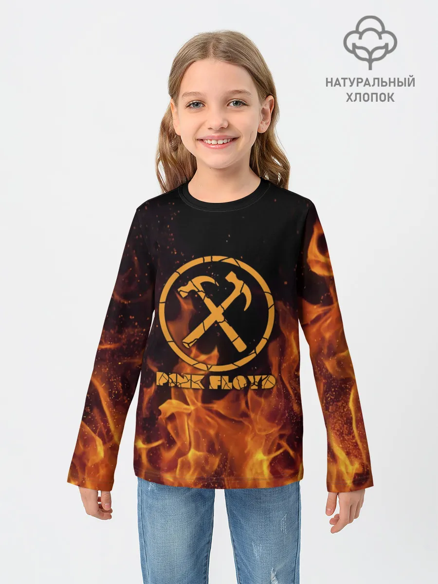 Детский лонгслив / Pink Floyd