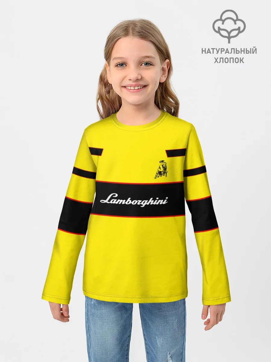 Детский лонгслив / Lamborghini