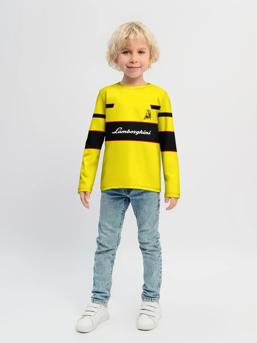 Детский лонгслив / Lamborghini