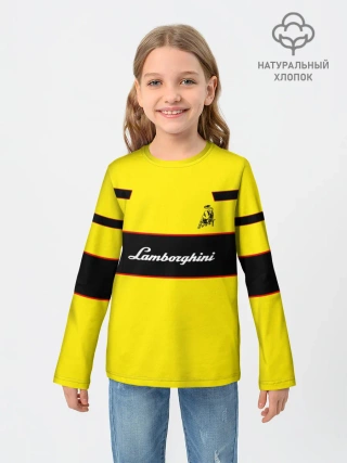 Детский лонгслив / Lamborghini