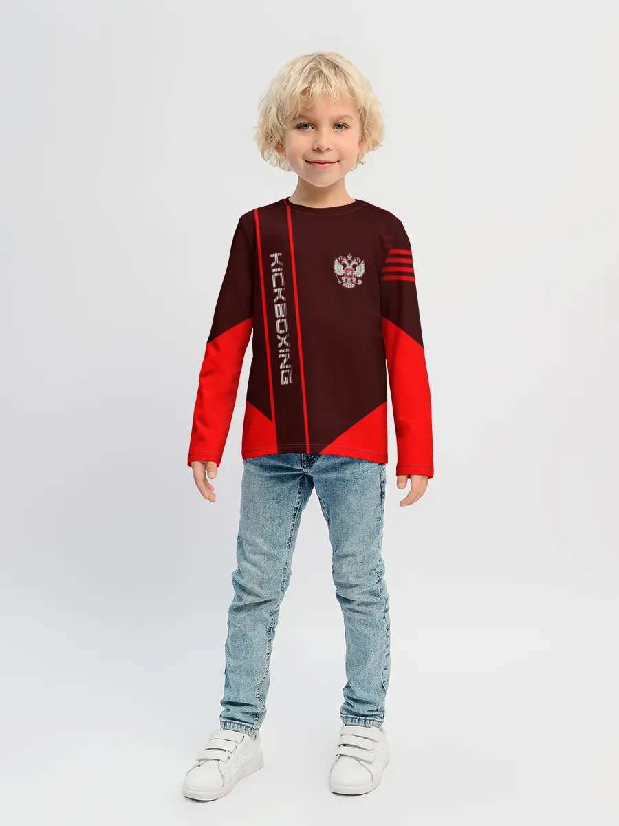 Детский лонгслив / Kickboxing