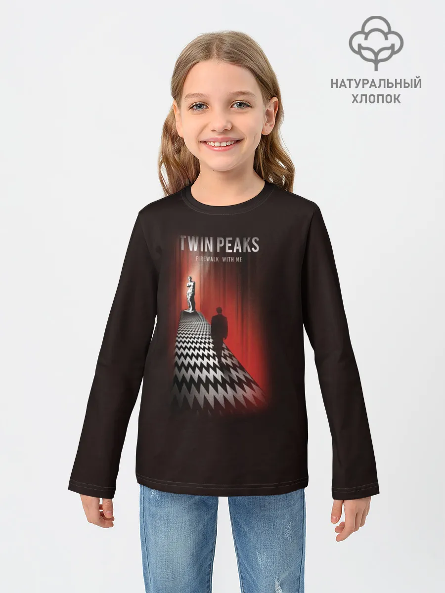 Детский лонгслив / Твин Пикс