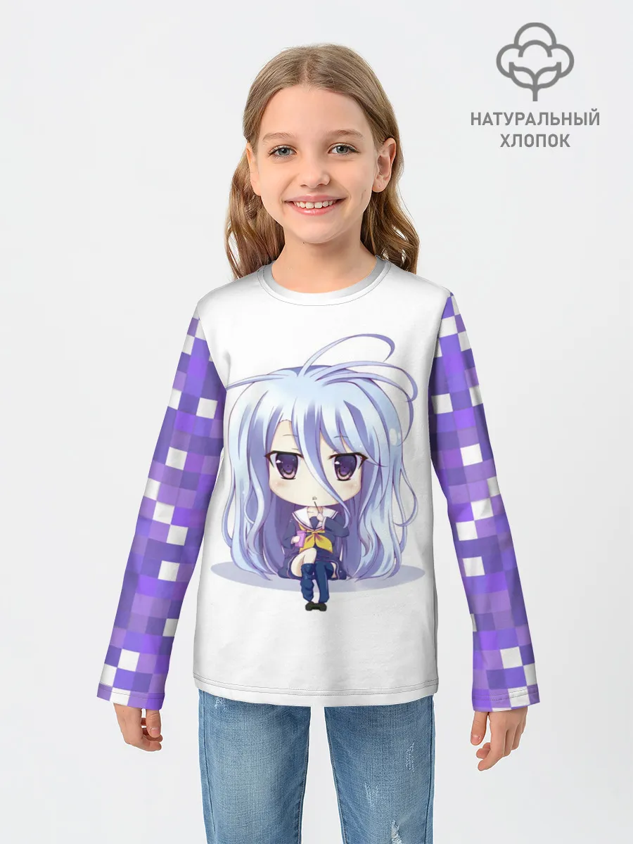 Детский лонгслив / Аниме пикселы