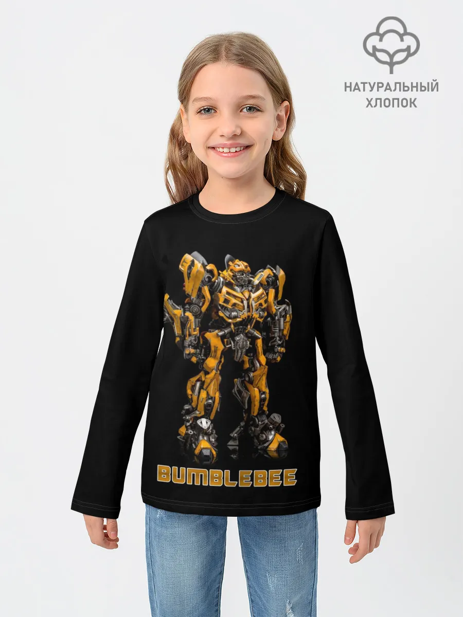 Детский лонгслив / Шмель