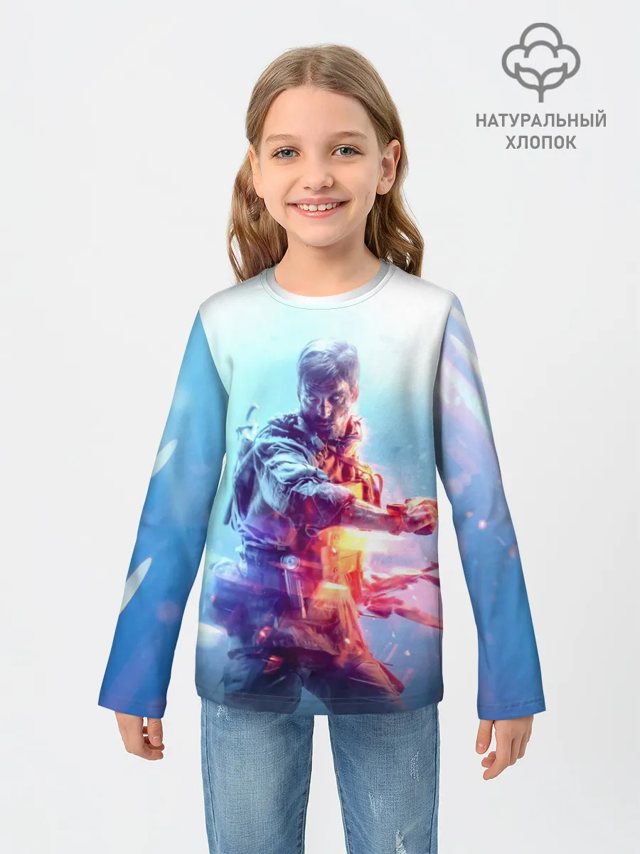 Детский лонгслив / Battlefield 5 Man