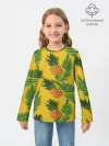 Детский лонгслив / Ананасы