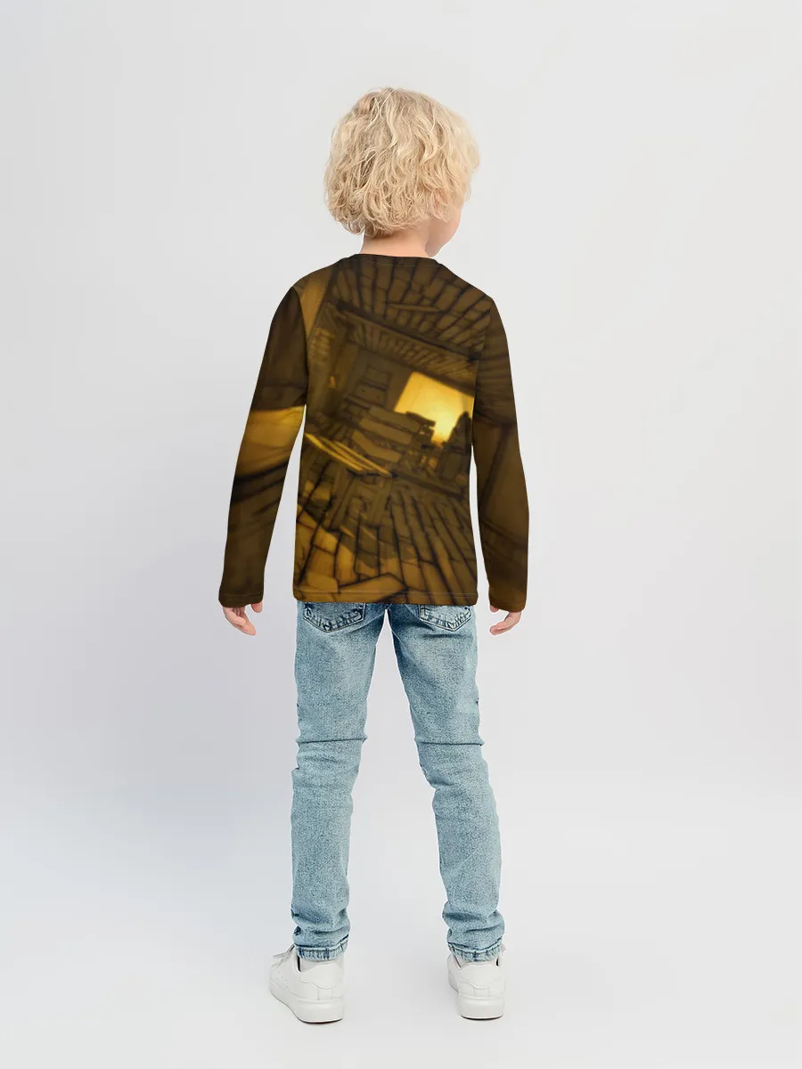 Детский лонгслив / Bendy and the ink machine