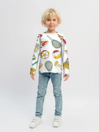 Детский лонгслив / Спорт