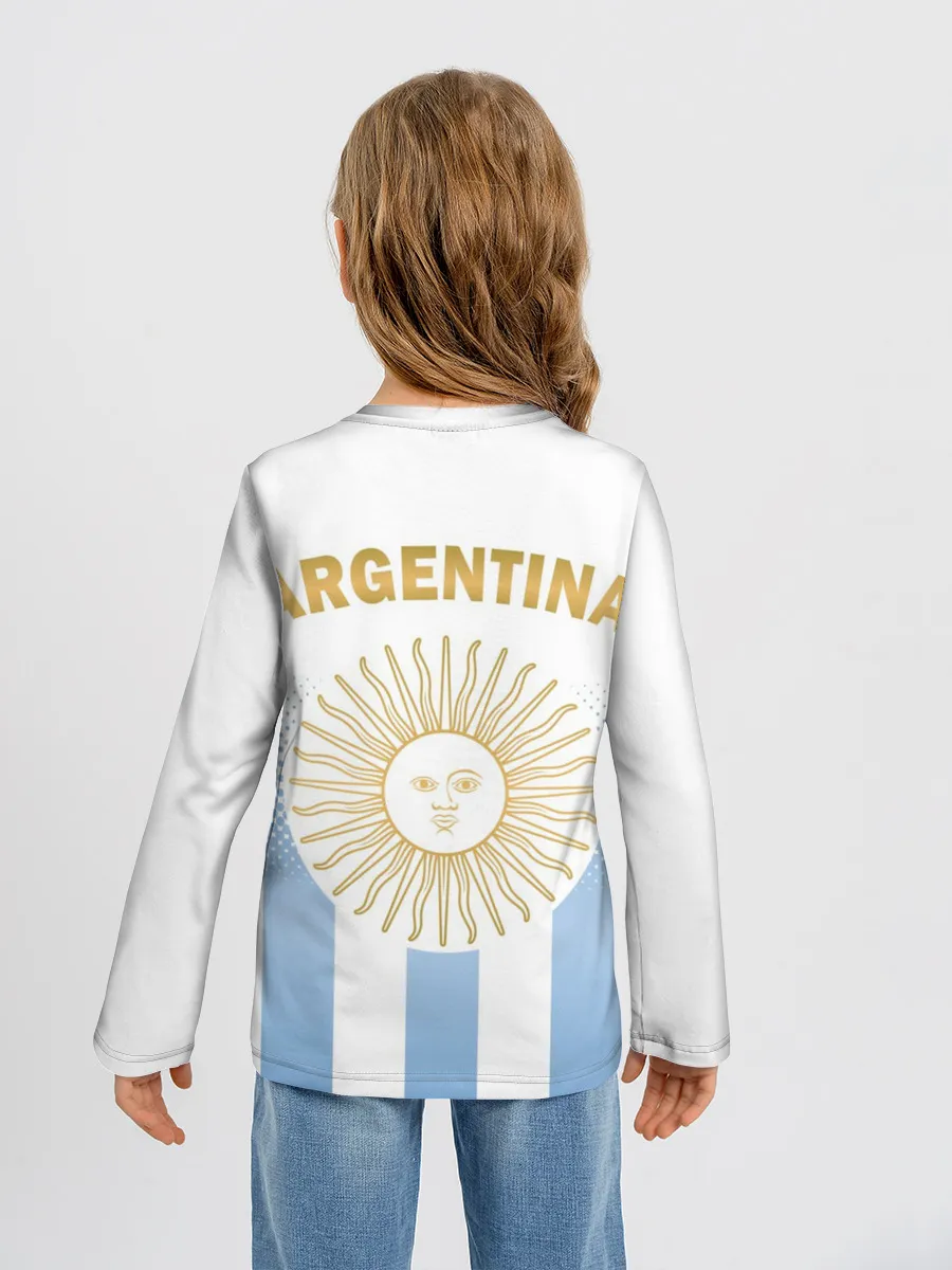 Детский лонгслив / Сборная Аргентины