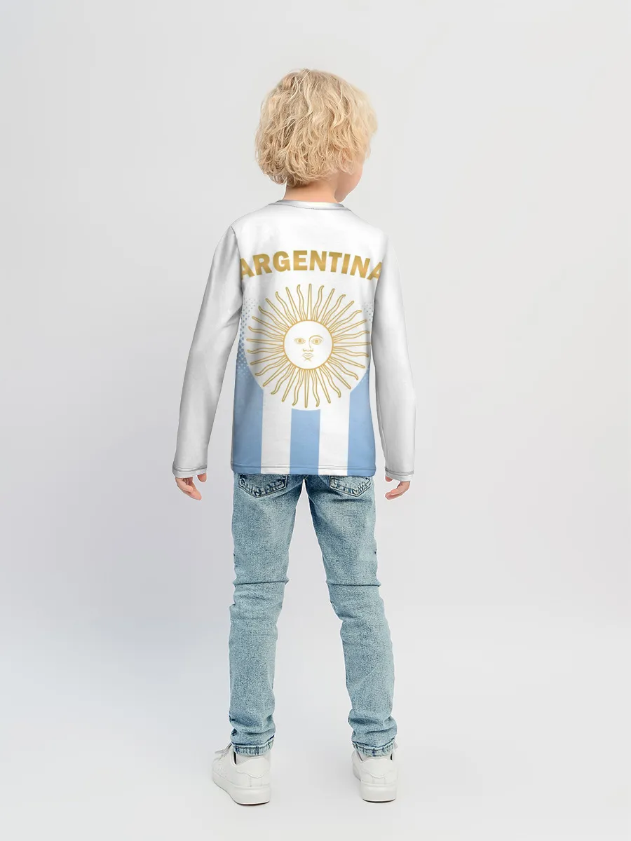 Детский лонгслив / Сборная Аргентины