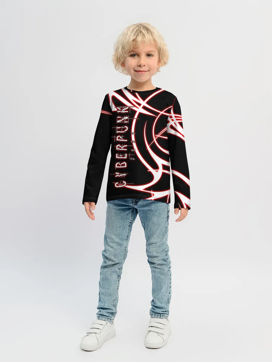 Детский лонгслив / Cyberpunk 2077