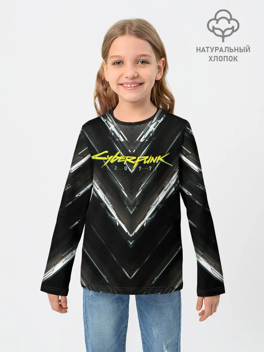 Детский лонгслив / CYBERPUNK 2077