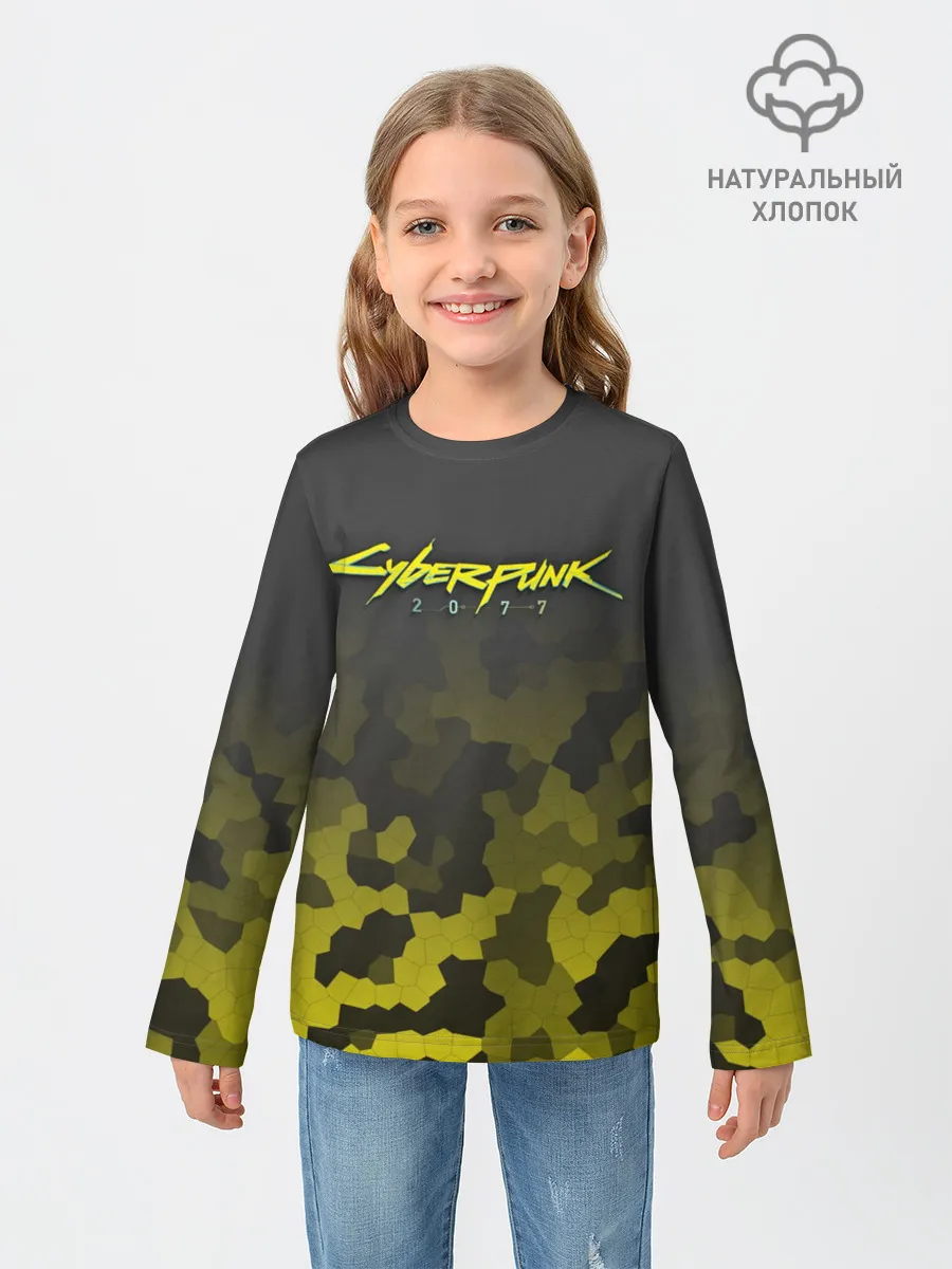 Детский лонгслив / CYBERPUNK 2077