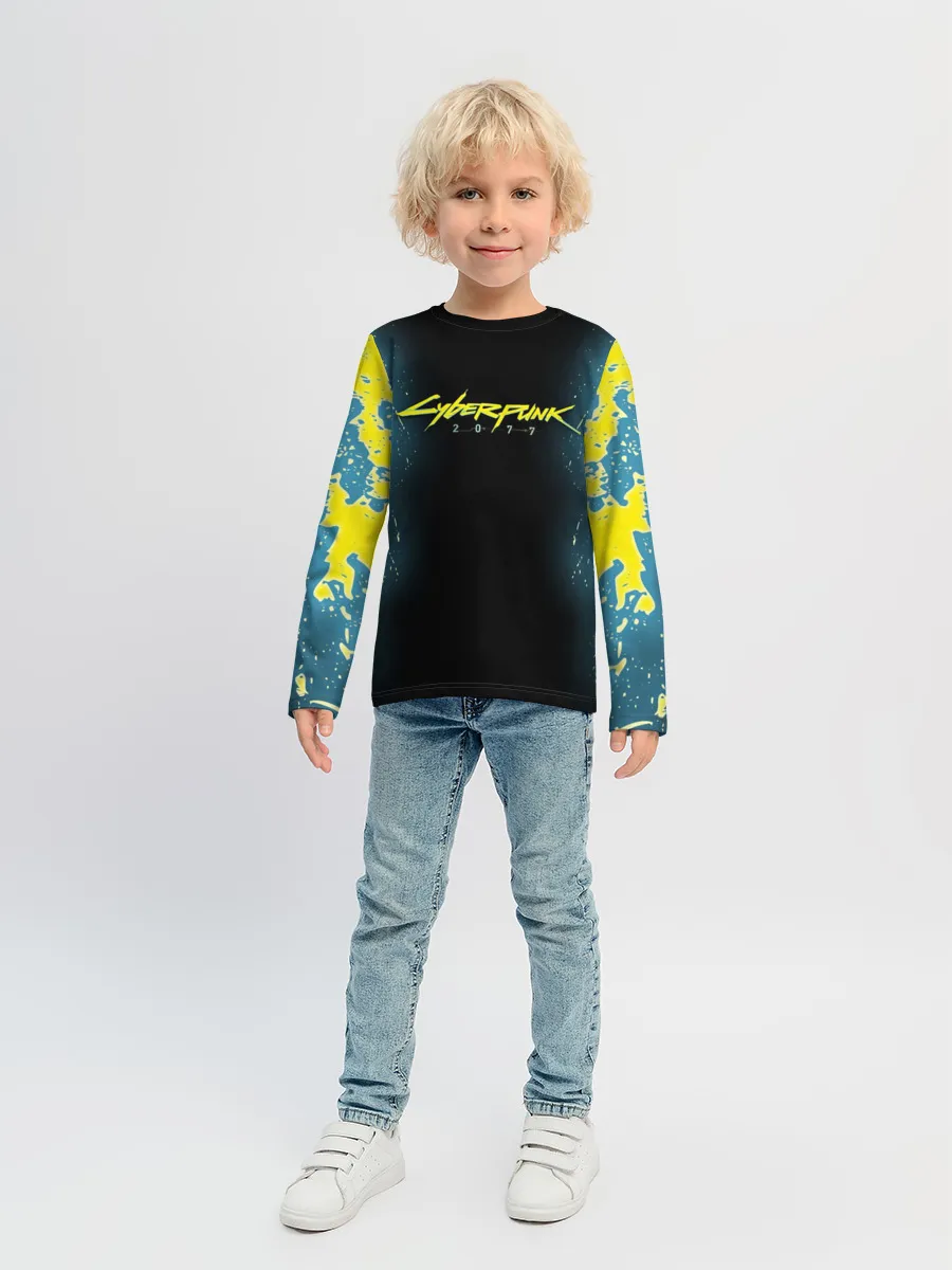 Детский лонгслив / CYBERPUNK 2077 | КИБЕРПАНК 2077
