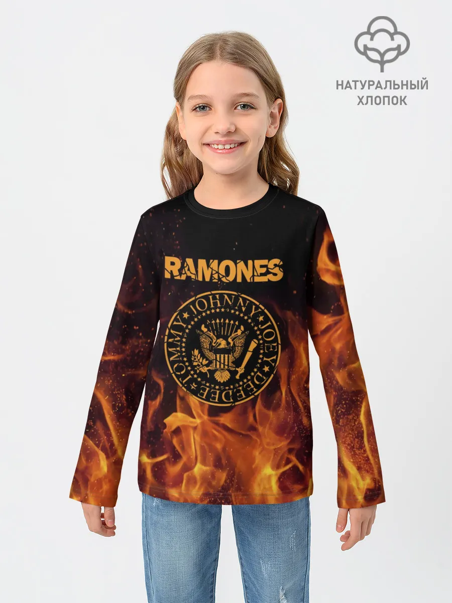 Детский лонгслив / Ramones