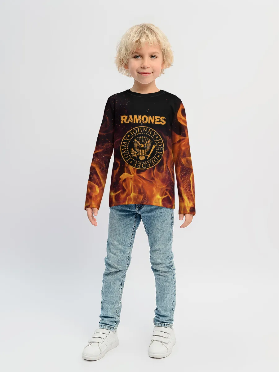 Детский лонгслив / Ramones