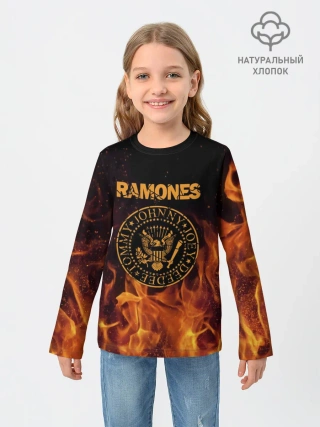 Детский лонгслив / Ramones