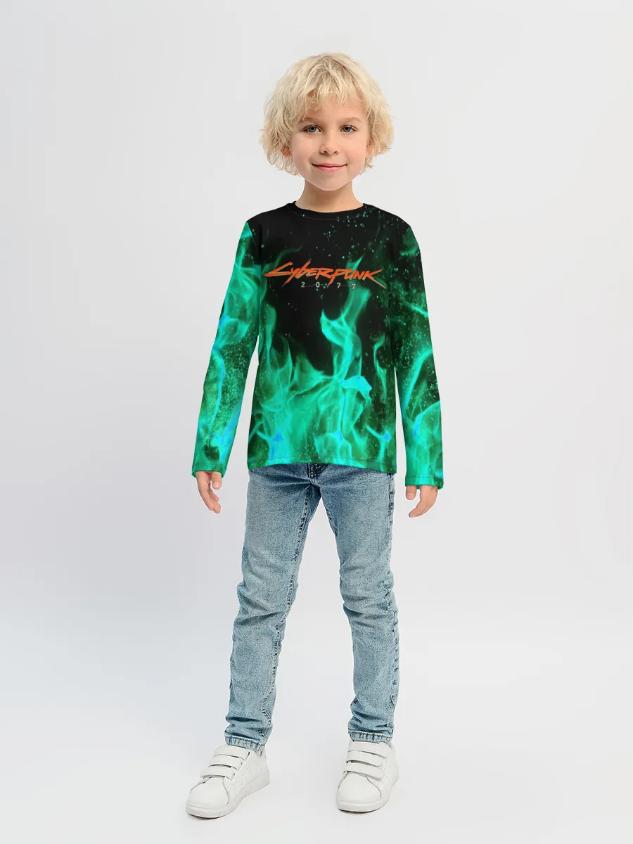 Детский лонгслив / CYBERPUNK 2077 | КИБЕРПАНК 2077