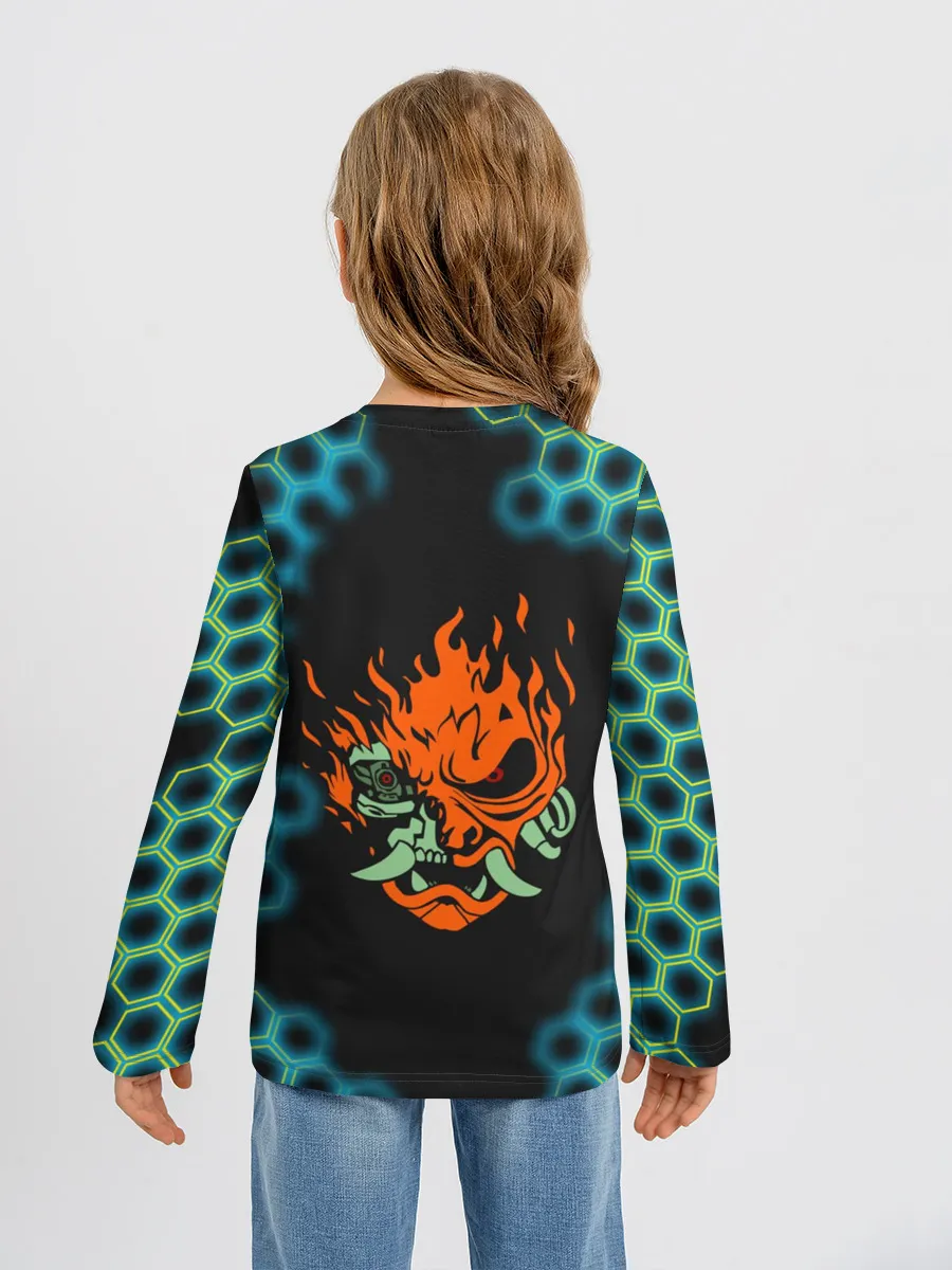 Детский лонгслив / CYBERPUNK 2077