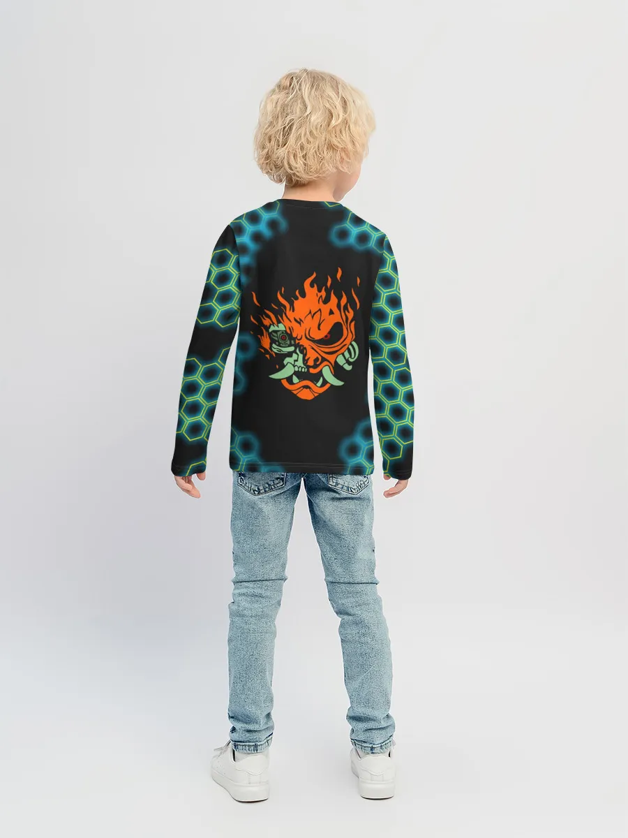 Детский лонгслив / CYBERPUNK 2077