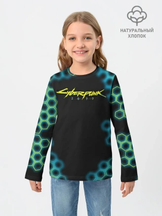Детский лонгслив / CYBERPUNK 2077