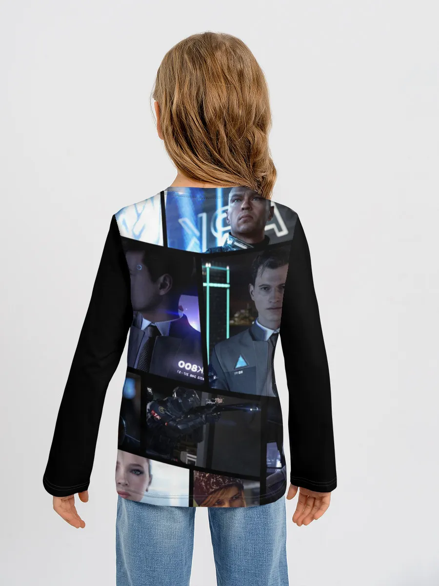 Детский лонгслив / DETROIT BECOME HUMAN