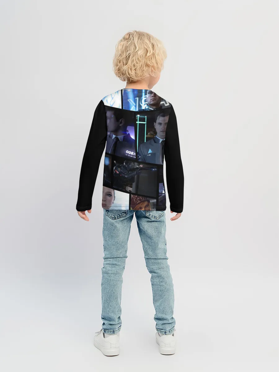 Детский лонгслив / DETROIT BECOME HUMAN