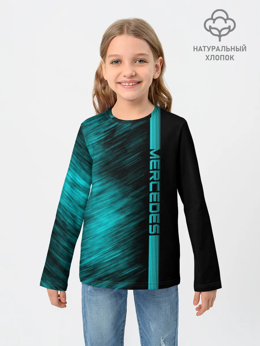 Детский лонгслив / Mercedes