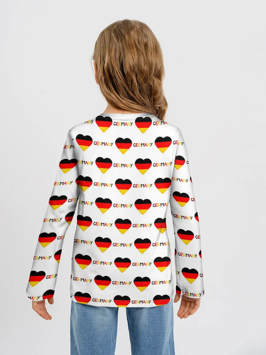 Детский лонгслив / Love Germany