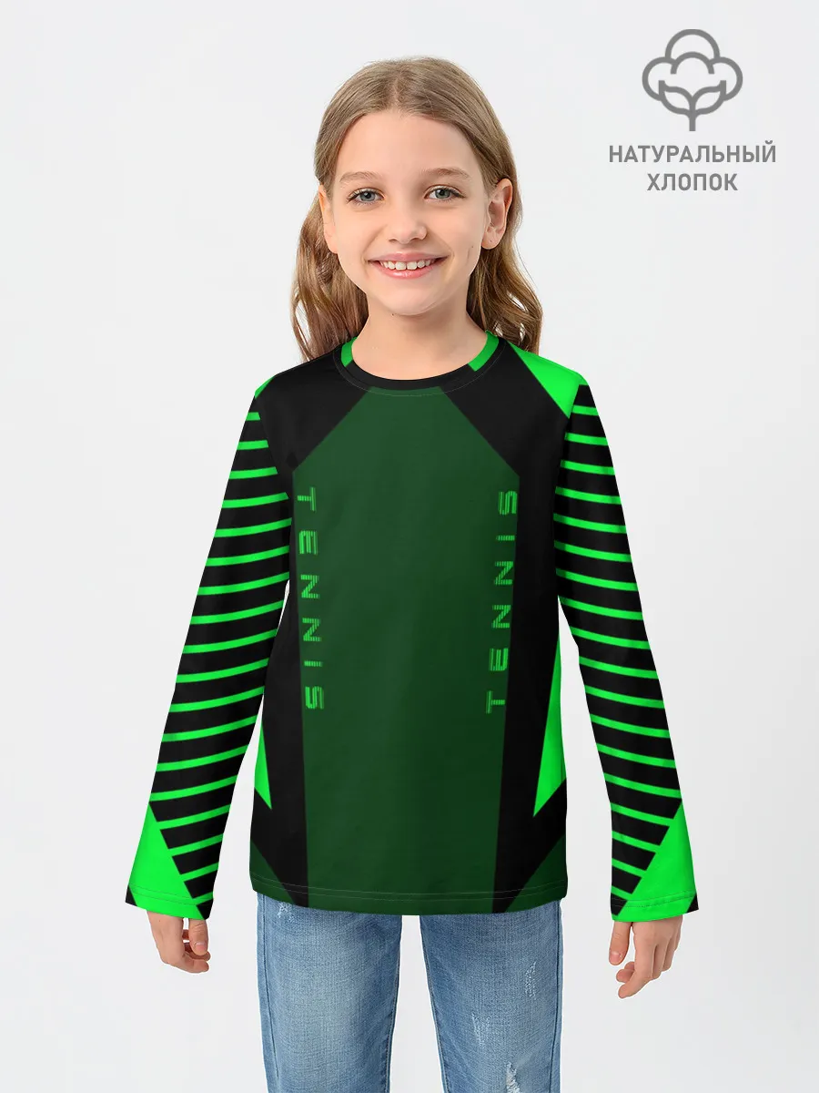 Детский лонгслив / Tennis