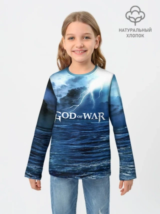 Детский лонгслив / God of WAR