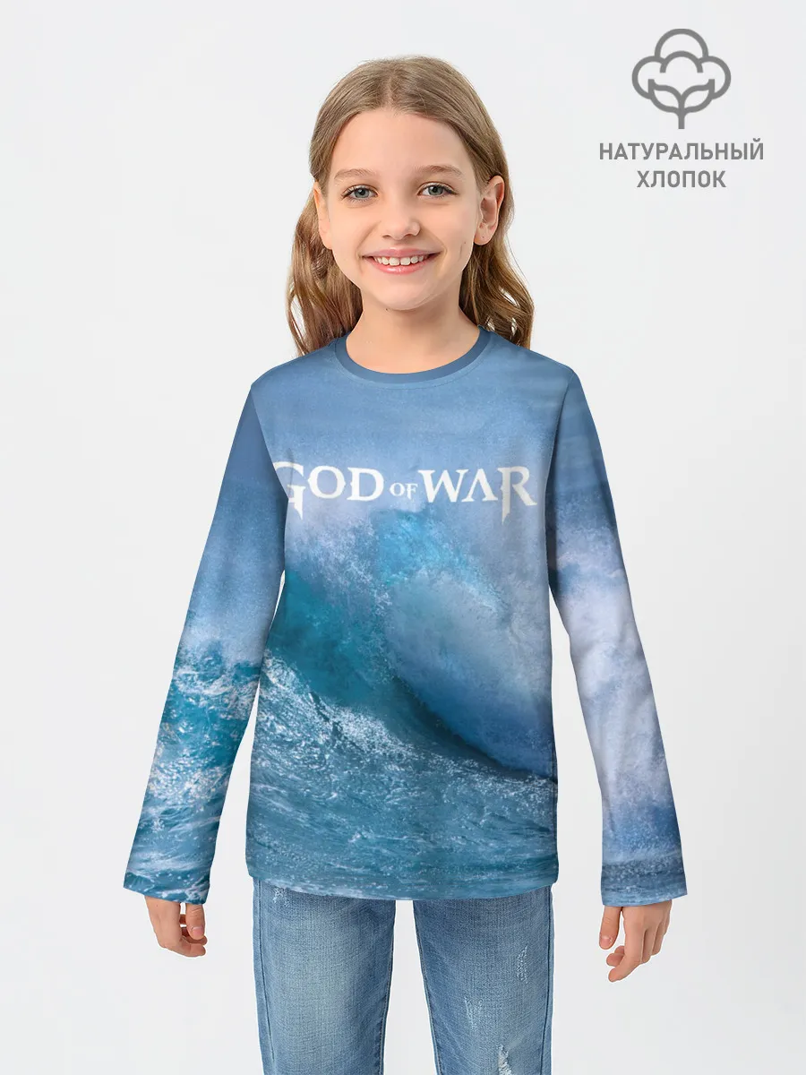 Детский лонгслив / God of WAR