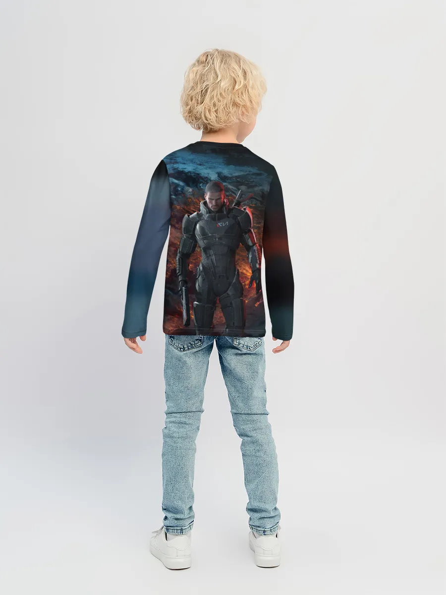 Детский лонгслив / Mass Effect 3
