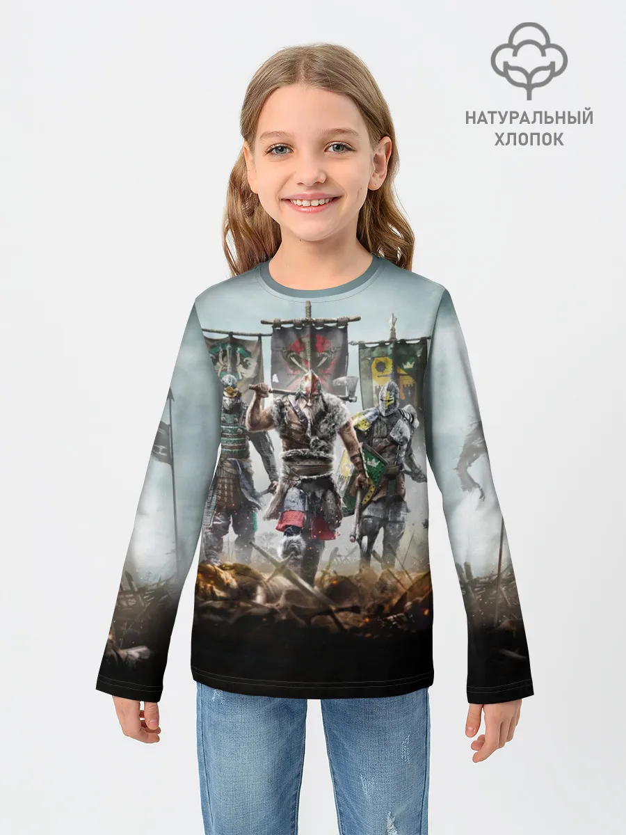 Детский лонгслив / For Honor