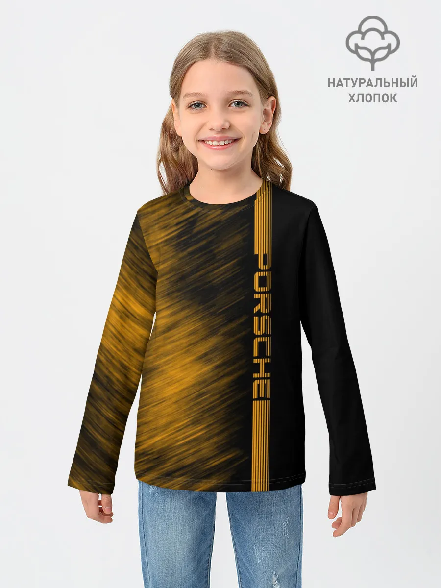 Детский лонгслив / Porsche