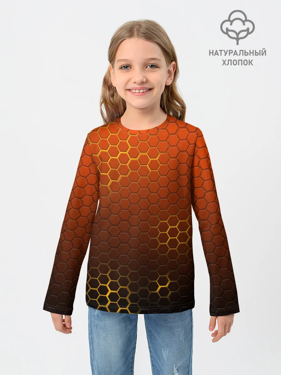 Детский лонгслив / СТАЛЬНАЯ БРОНЯ