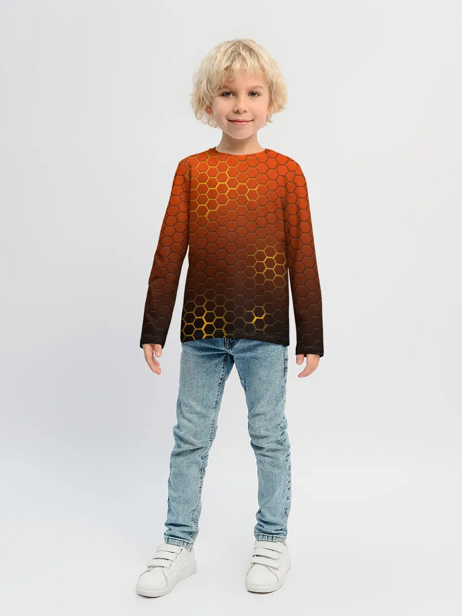 Детский лонгслив / СТАЛЬНАЯ БРОНЯ