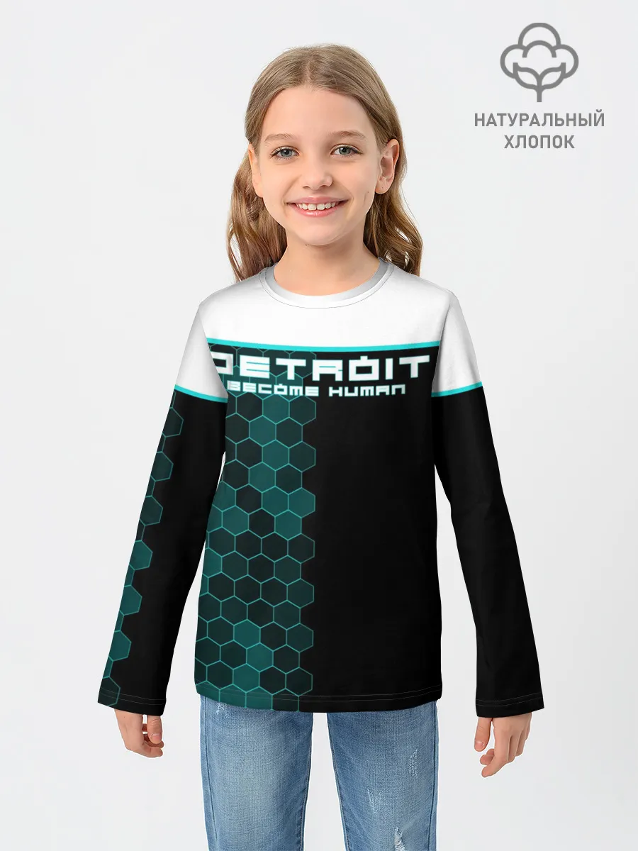 Детский лонгслив / Detroit become human
