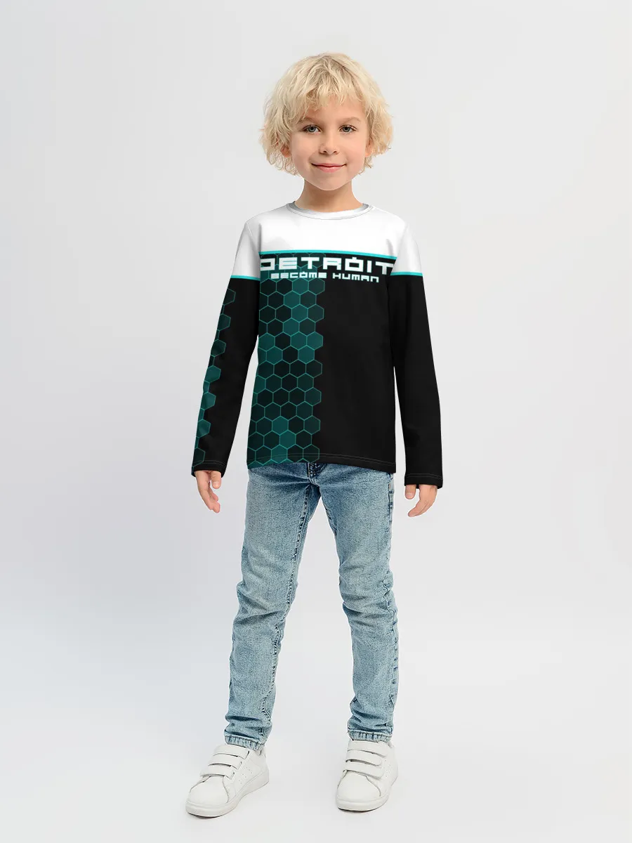 Детский лонгслив / Detroit become human