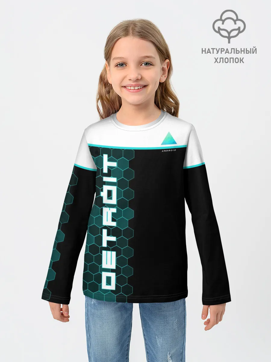 Детский лонгслив / Детройт: Стать человеком