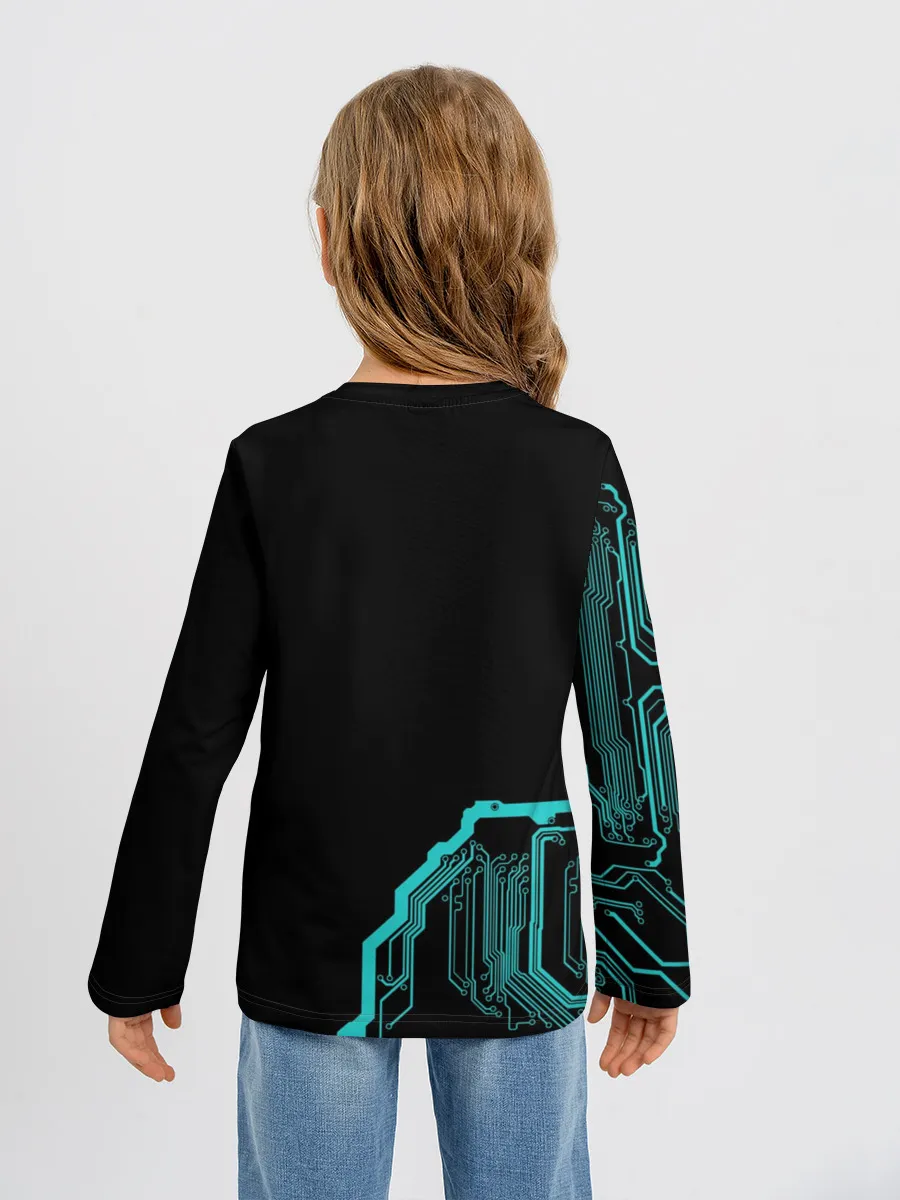 Детский лонгслив / Skrillex