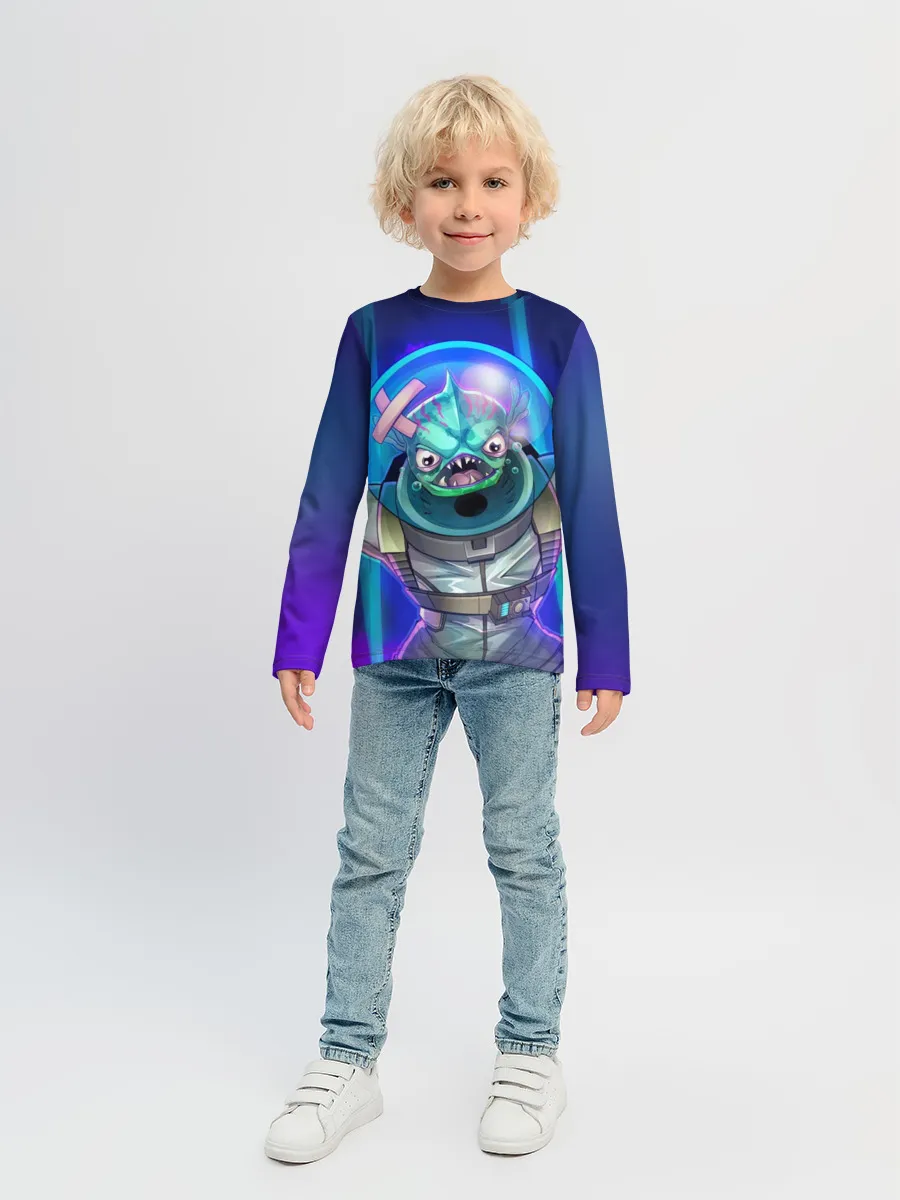 Детский лонгслив / Fishy