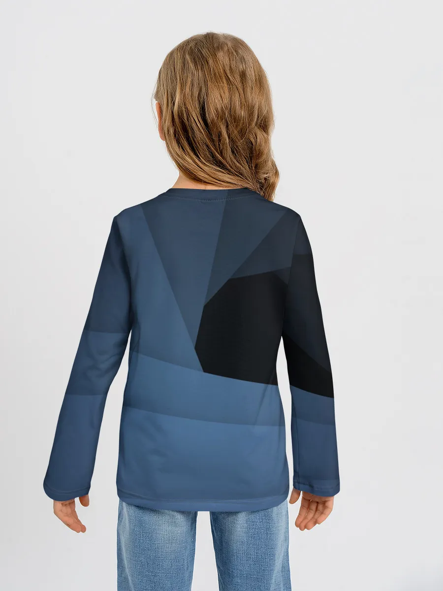 Детский лонгслив / Голубь Наташа